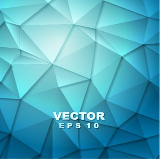 蓝色几何拼接背景