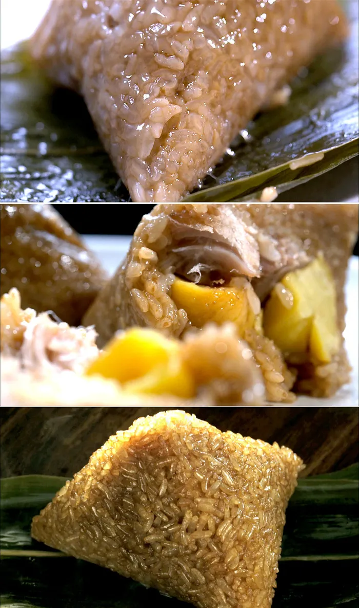 超高清美味端午节粽子视频
