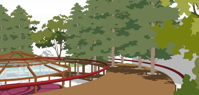 插画风 儿童公园景观设计 