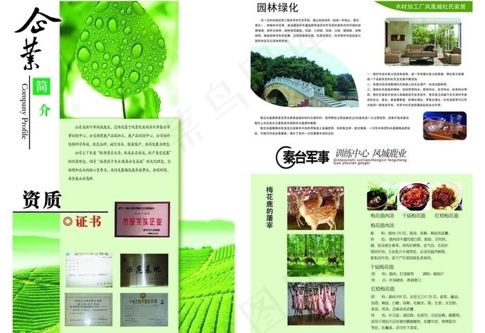 企业简介画册图片