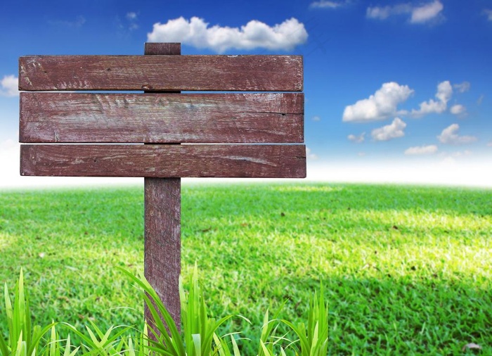 蓝天 白云 绿草图片