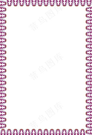 独特造型的边框