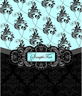 欧式花纹矢量素材图片