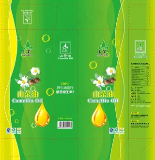 山茶油包装图片