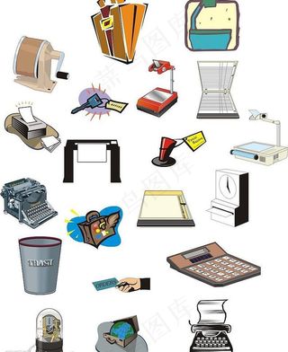 各种办公用品图片