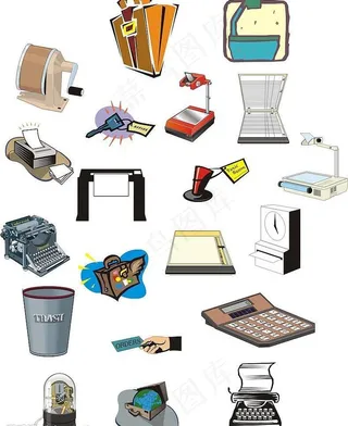 各种办公用品图片