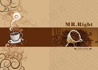 咖啡店菜单封面