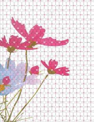 玻璃移门 粉红心愿