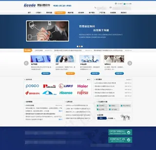 大气软件公司模板