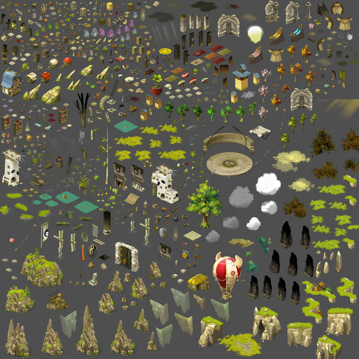 2d游戏场景素材图片