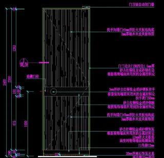 桑拿区 女宾休闲区洗手间暗门详图