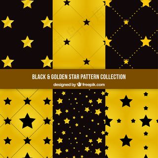 黄色背景矢量图