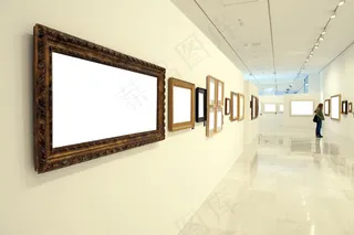 广告牌与画框图片素材