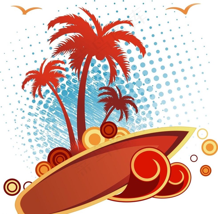 夏天 热带 沙滩图片