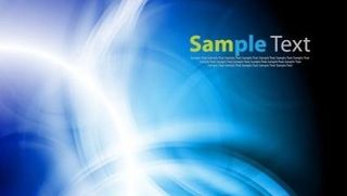 摘要蓝光滑扭光矢量背景