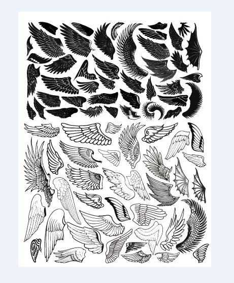 矢量翅膀