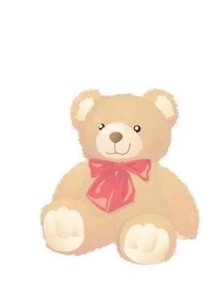 玩具小熊图片ai矢量模版下载