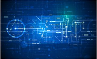 时尚炫彩方块背景矢量素材