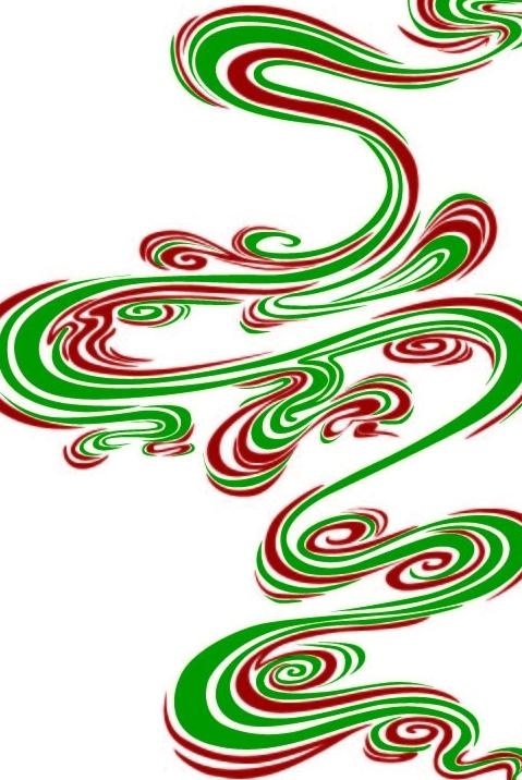 云纹图片ai矢量模版下载