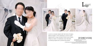 韩式风格婚纱摄影相册模板263ps...