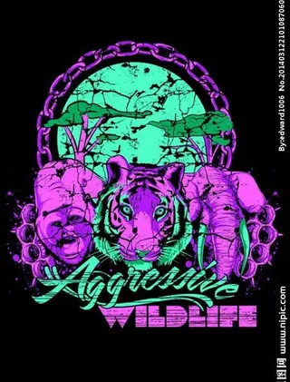 纹身图案t恤花纹图片