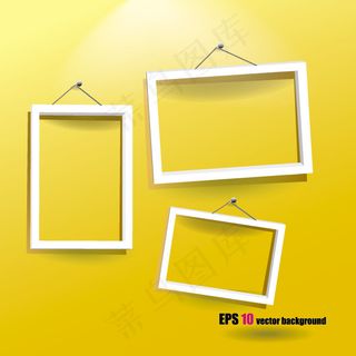 时尚相框矢量素材