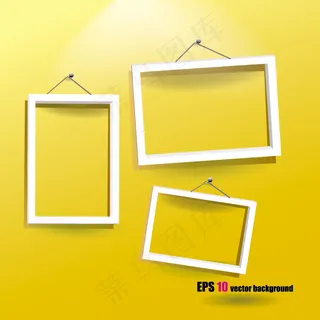 时尚相框矢量素材