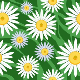 矢量精美鲜花花叶背景素材