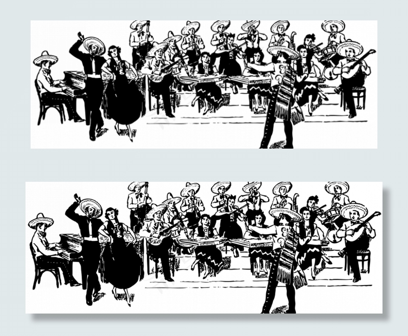 墨西哥类型乐团向量