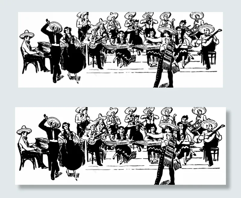 墨西哥类型乐团向量