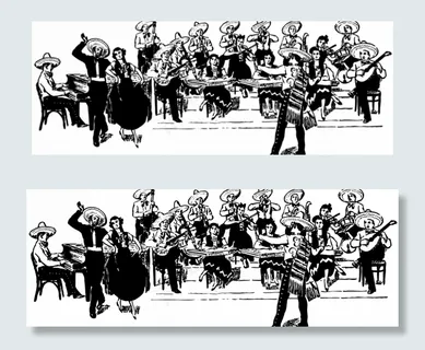 墨西哥类型乐团向量