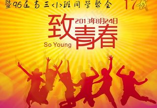 背景墙 致青春图片