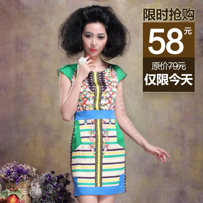 淘宝女装直通车主图模板素材