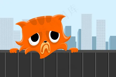 难过的卡通猫咪漫画 难过的卡通猫咪漫画