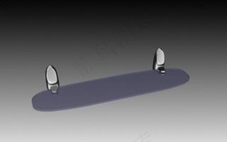 心境浴室配件083D模型