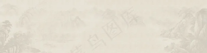 棕色 山纹背景 banner　