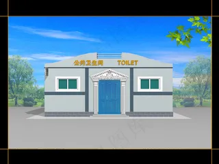 公共卫生间图片