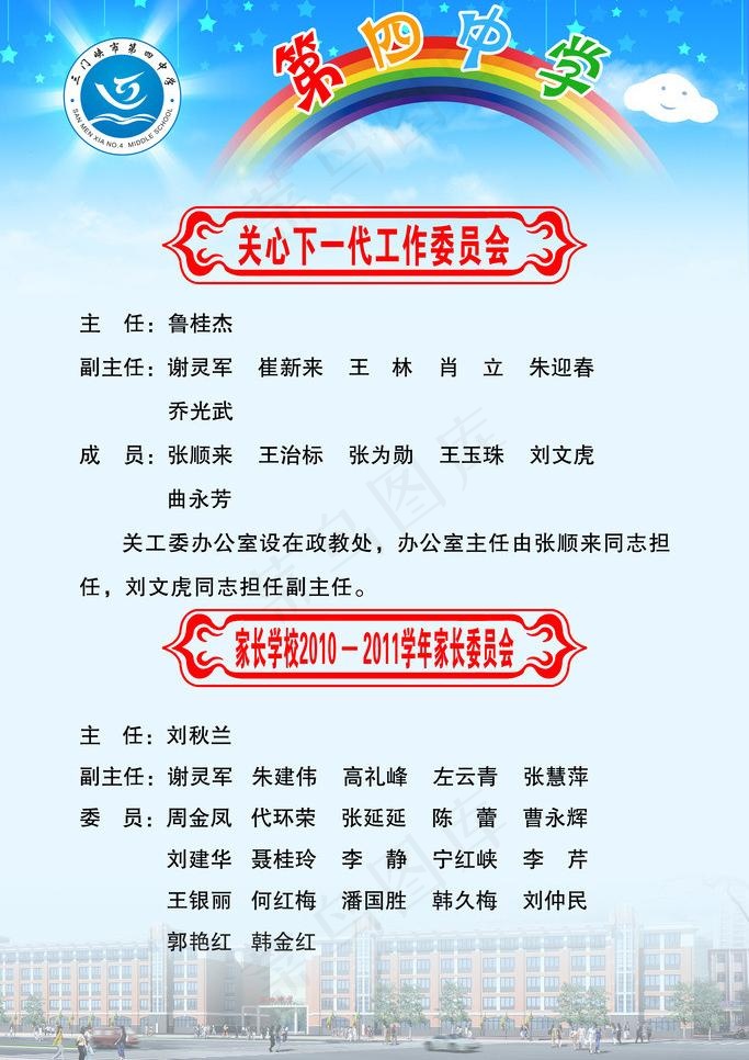 学校制度板图片(3543X5315(DPI:150))psd模版下载