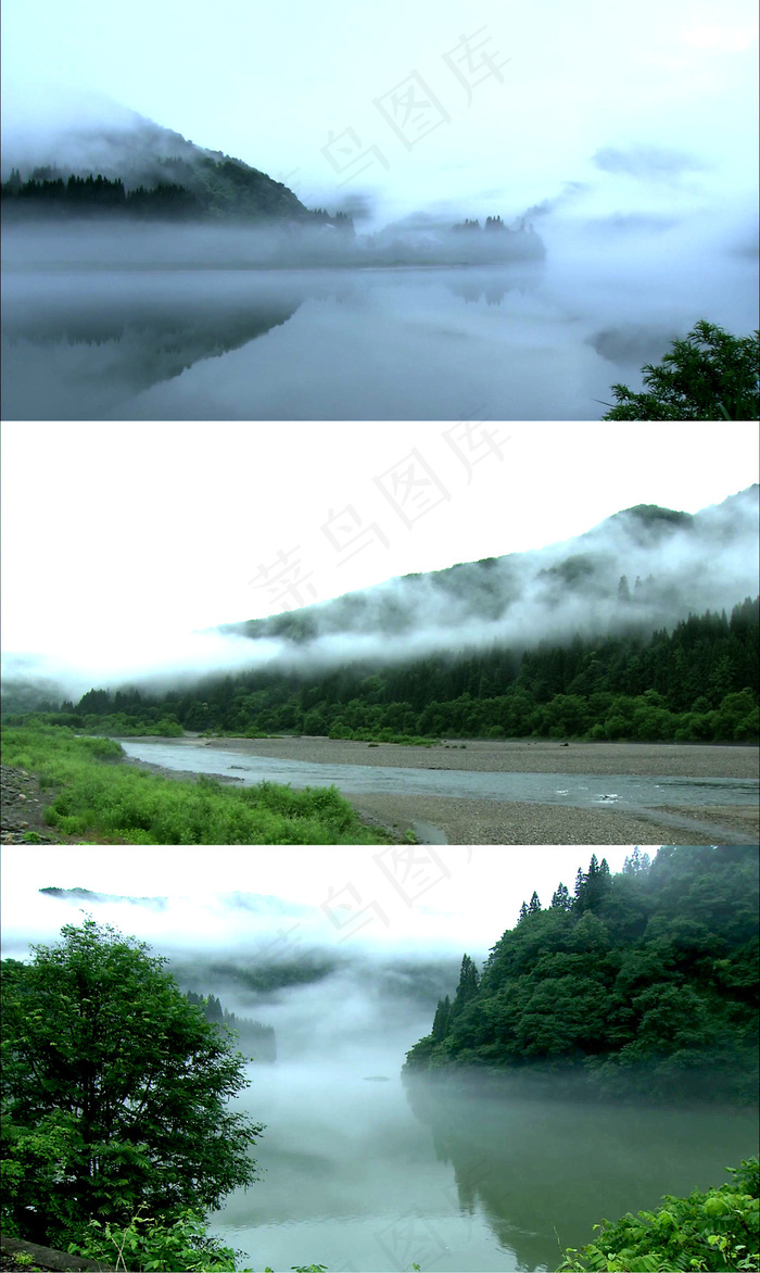 超高清山清水秀自然风景视频