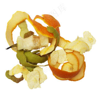 湿垃圾厨余垃圾水果皮,免抠元素