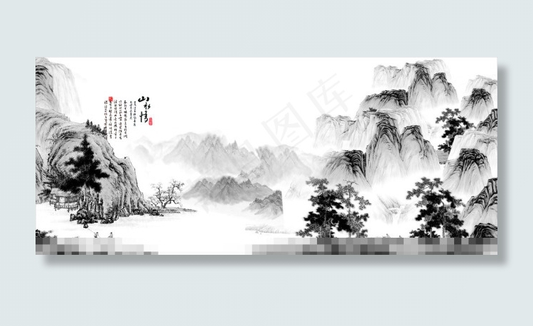 江山多娇(210X297)cdr矢量模版下载