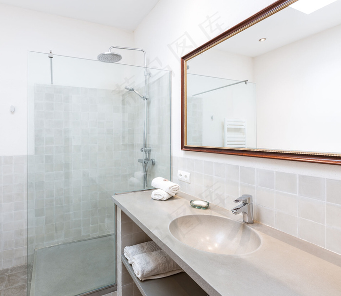 简洁洗手间设计