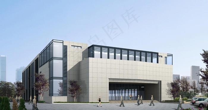 建筑景观效果图图片