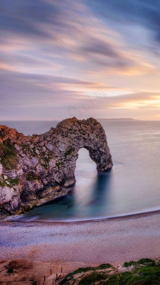 大海上的大象山高清摄影图片