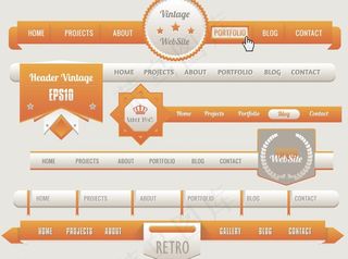 网站设计元素素材图片