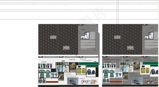 运动 服饰 宣传 三折页图片