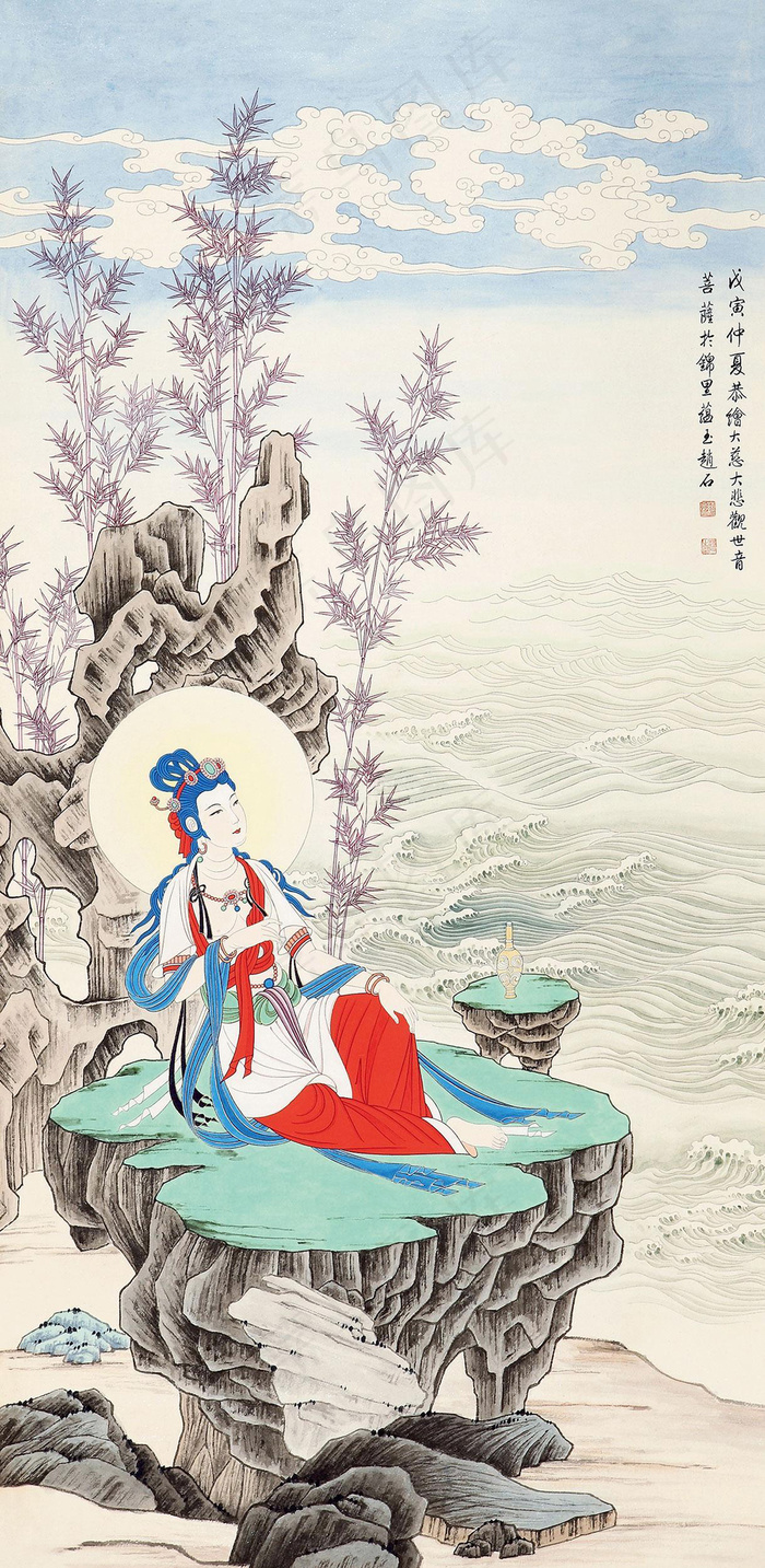 南海观音图片