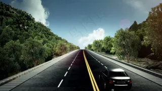 创意山体动漫图片