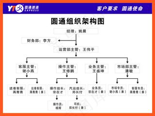 圆通组织架构图