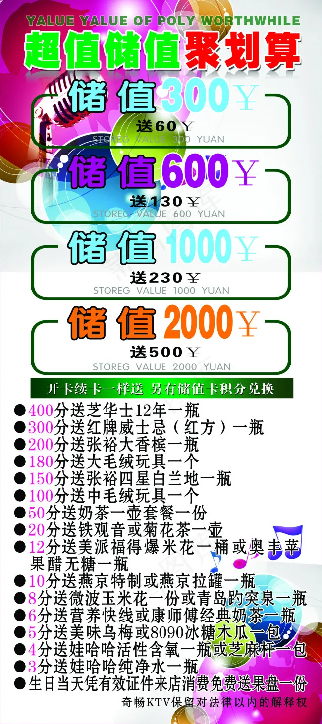 超值储值聚划算psd模版下载